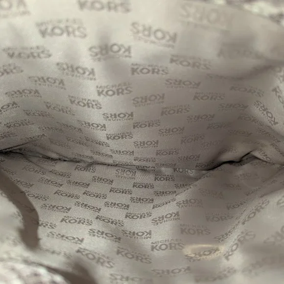 MICHAEL Michael Kors python embossed tote. EUC! - Picture 3 of 7